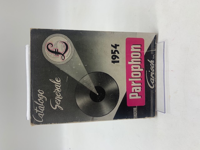 Catalogo generale Dischi Parlophon Carish, Milano
